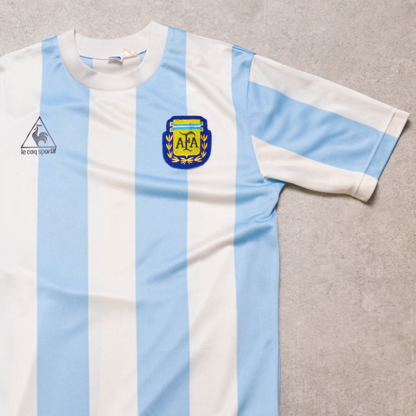 1986 Argentina Home Shirt Le Coq Sportif Maradona (M/L)