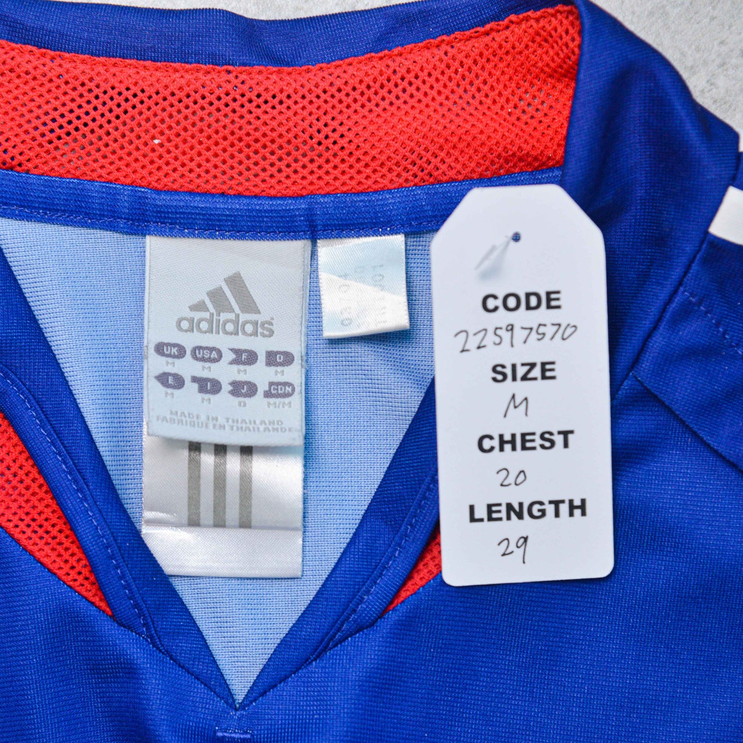2004/06 France Home Shirt Adidas (M)