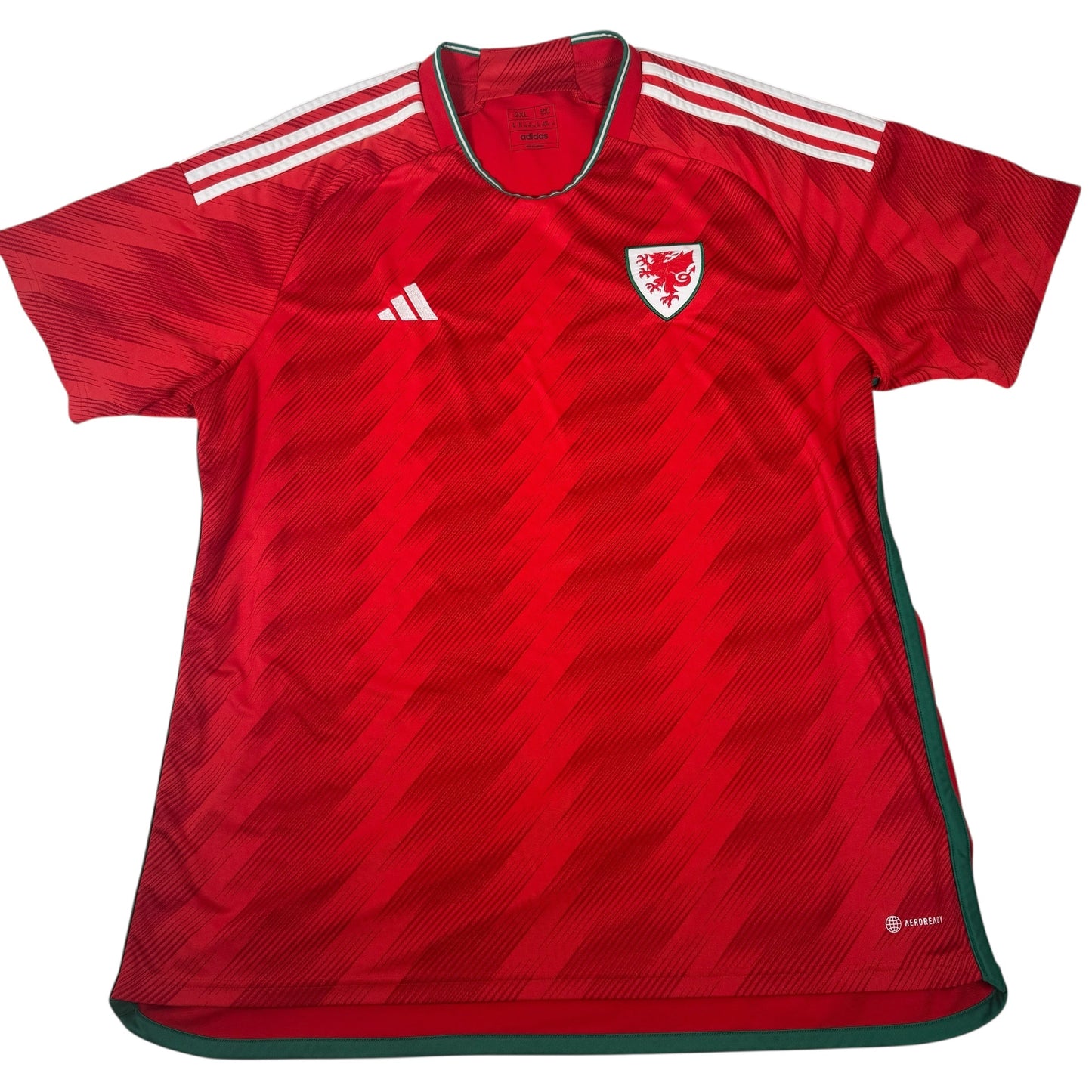 Wales 2022/2023/2024 Home Football Shirt 2XL