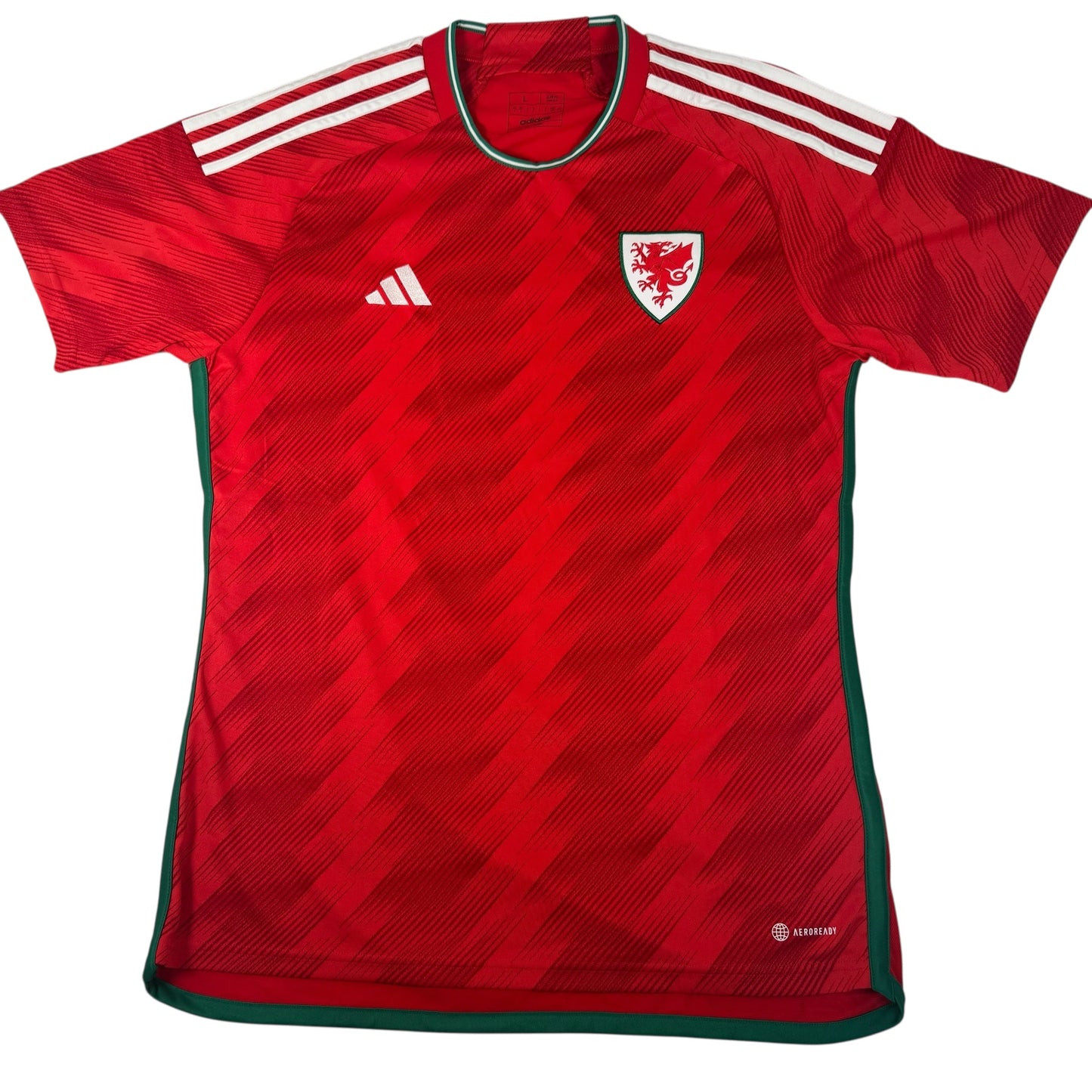 Wales 2022/2023 Home Football Shirt Large