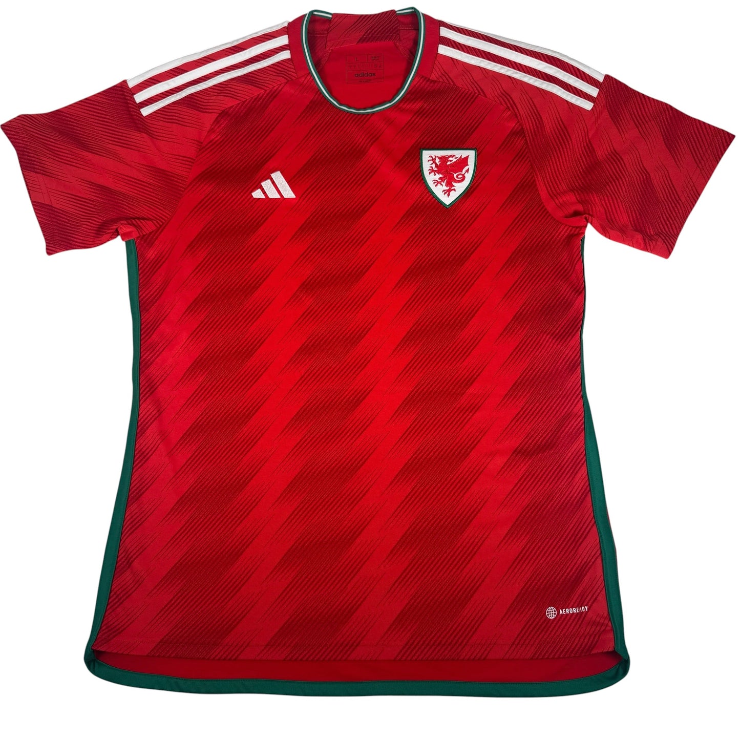 Wales 2022/2023/2024 Home Football Shirt Large
