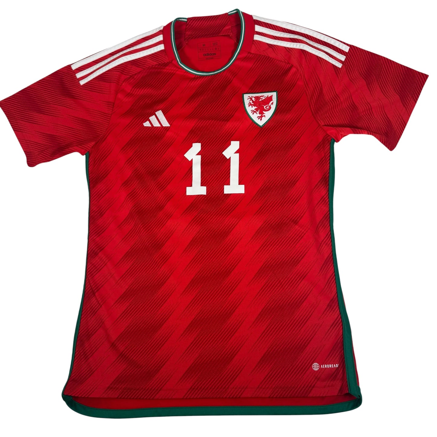 BALE 11 Wales 2022/2023/2024 Home Football Shirt Medium