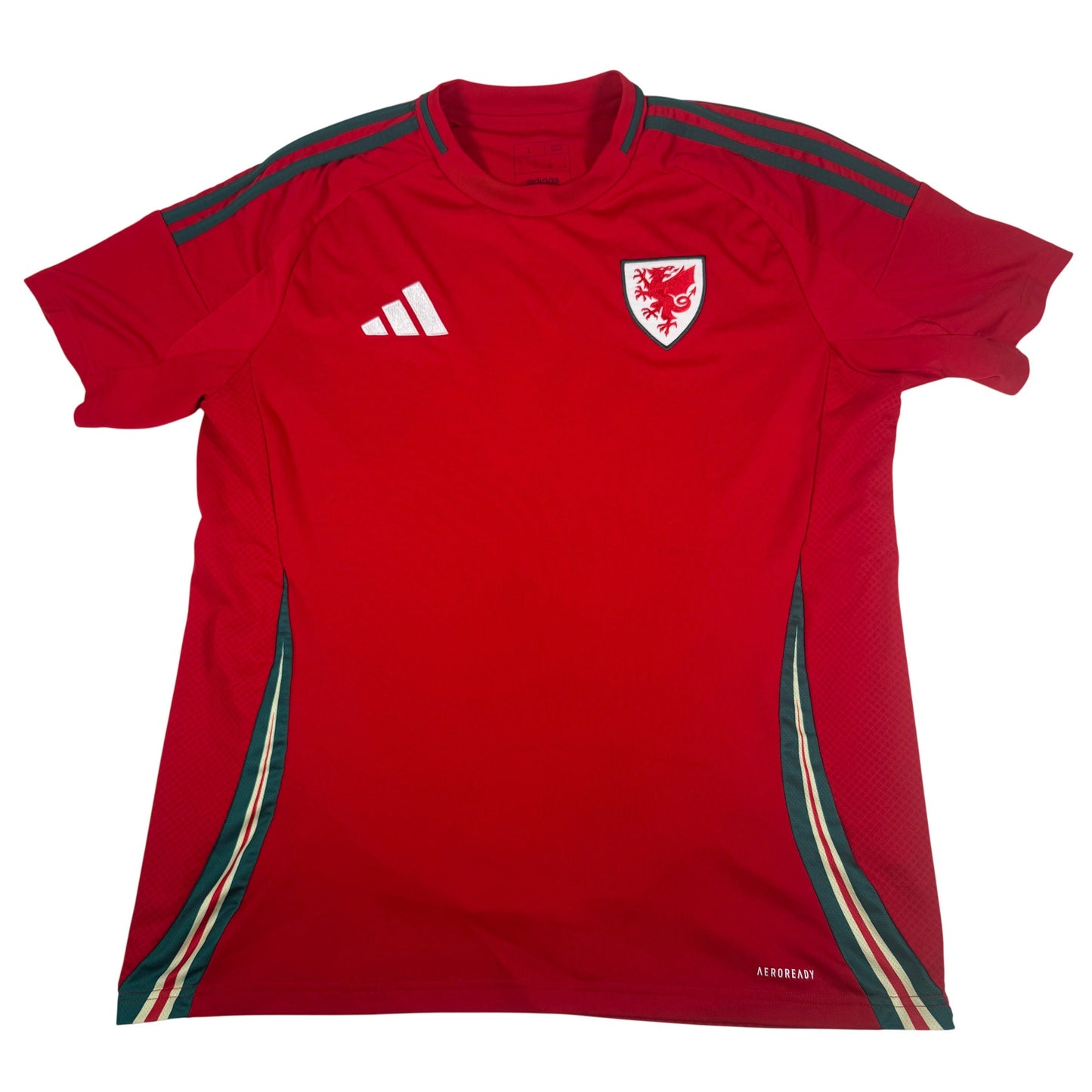 Wales 2024/2025/2026 Home Football Shirt Large