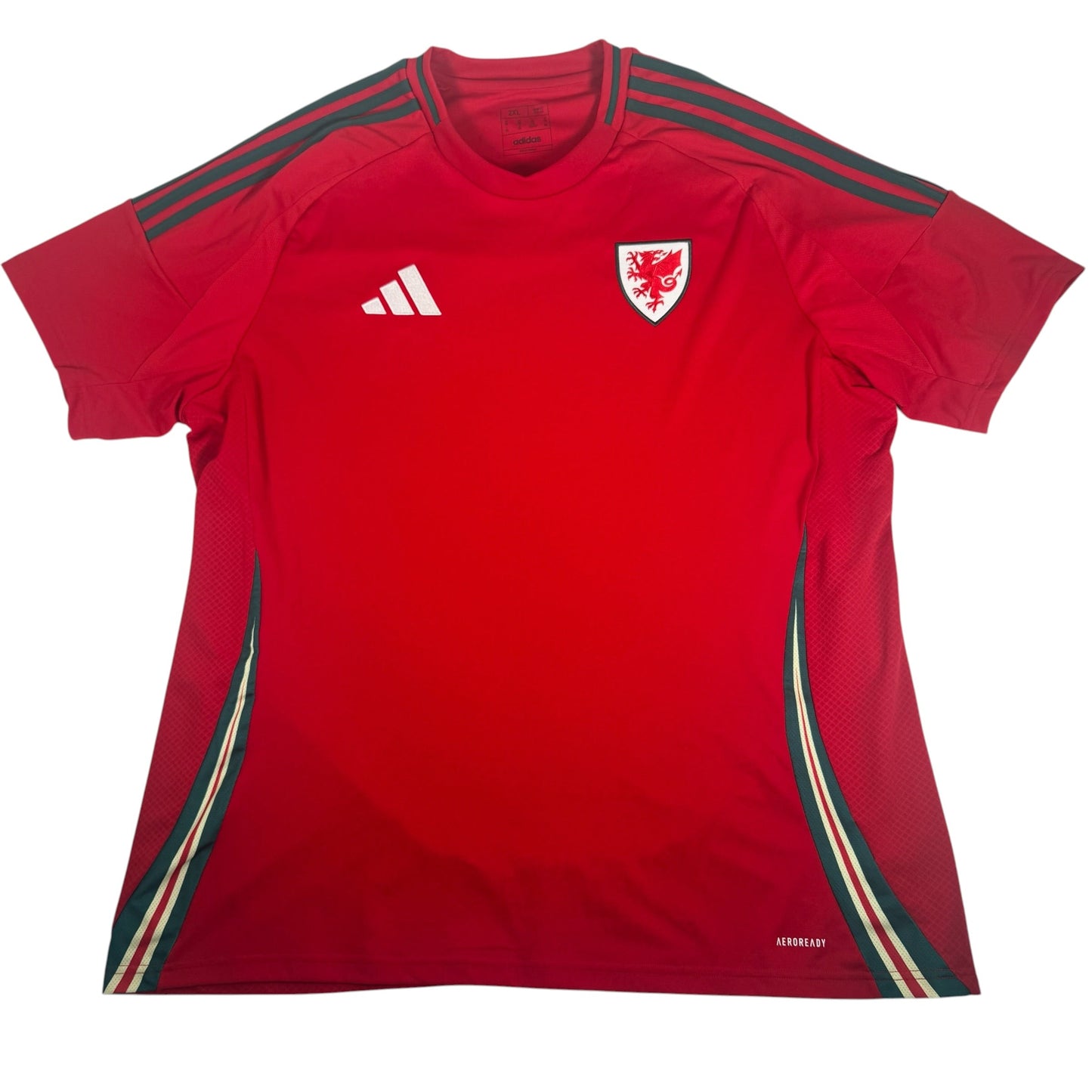 Wales 2024/2025/2026 Home Football Shirt 2XL