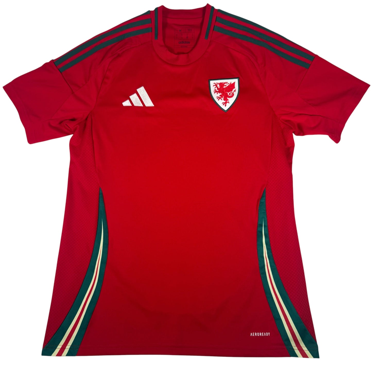 Wales 2024/2025/2026 Home Football Shirt Medium