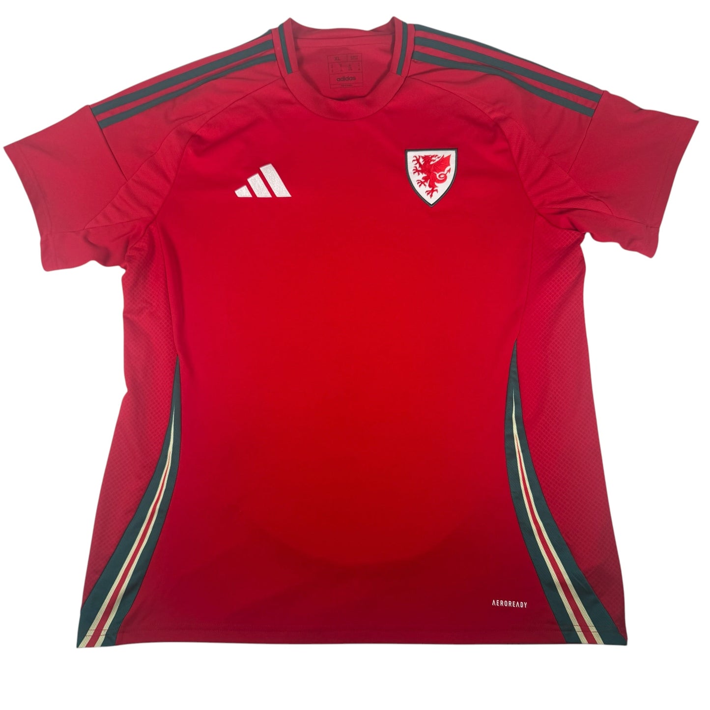 Wales 2024/2025/2026 Home Football Shirt XL