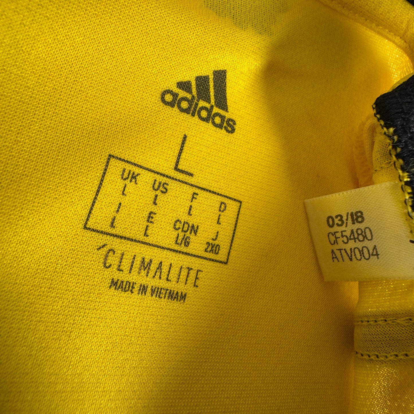 Watford 2018/2019 Home Football Shirt Large