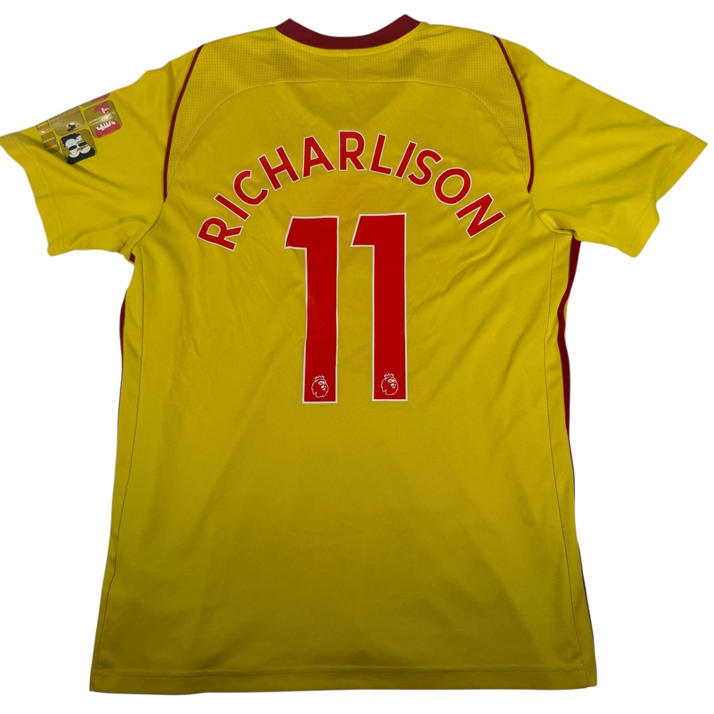 RICHARLISON 11 Watford 2019/2020 Home Football Shirt Large