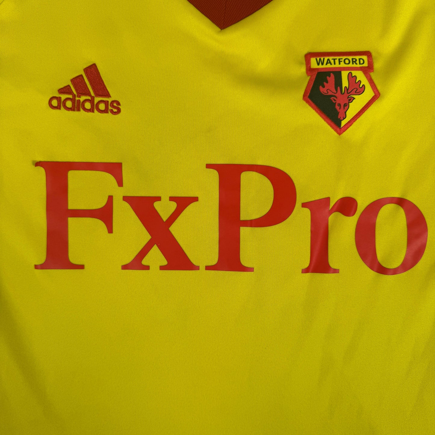 RICHARLISON 11 Watford 2019/2020 Home Football Shirt Large