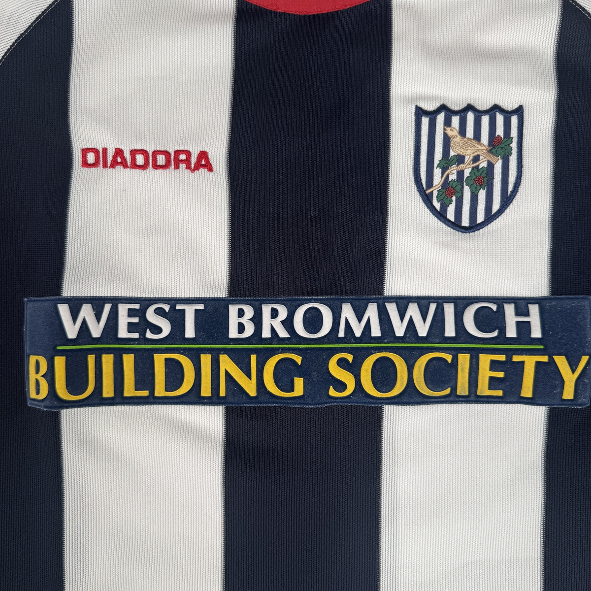 West Bromwich Albion 2003/2004 Home Football Shirt Medium