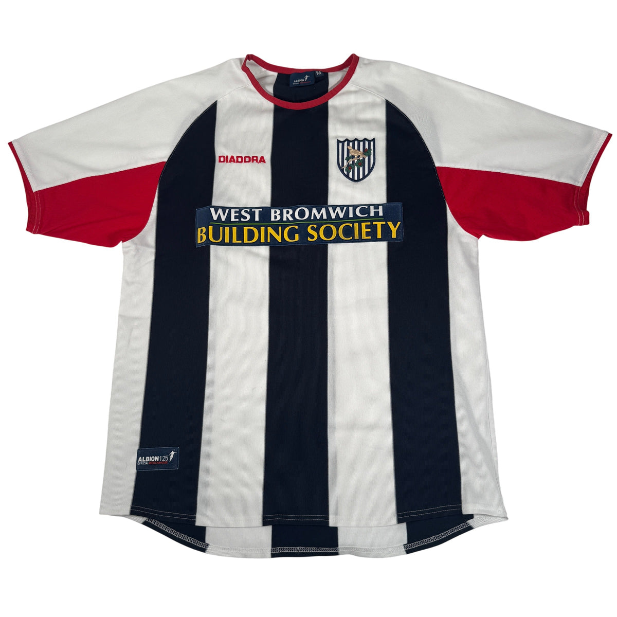West Bromwich Albion 2003/2004 Home Football Shirt Medium