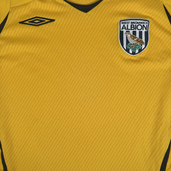 West Bromwich Albion 2008/2009 Away Football Shirt Small