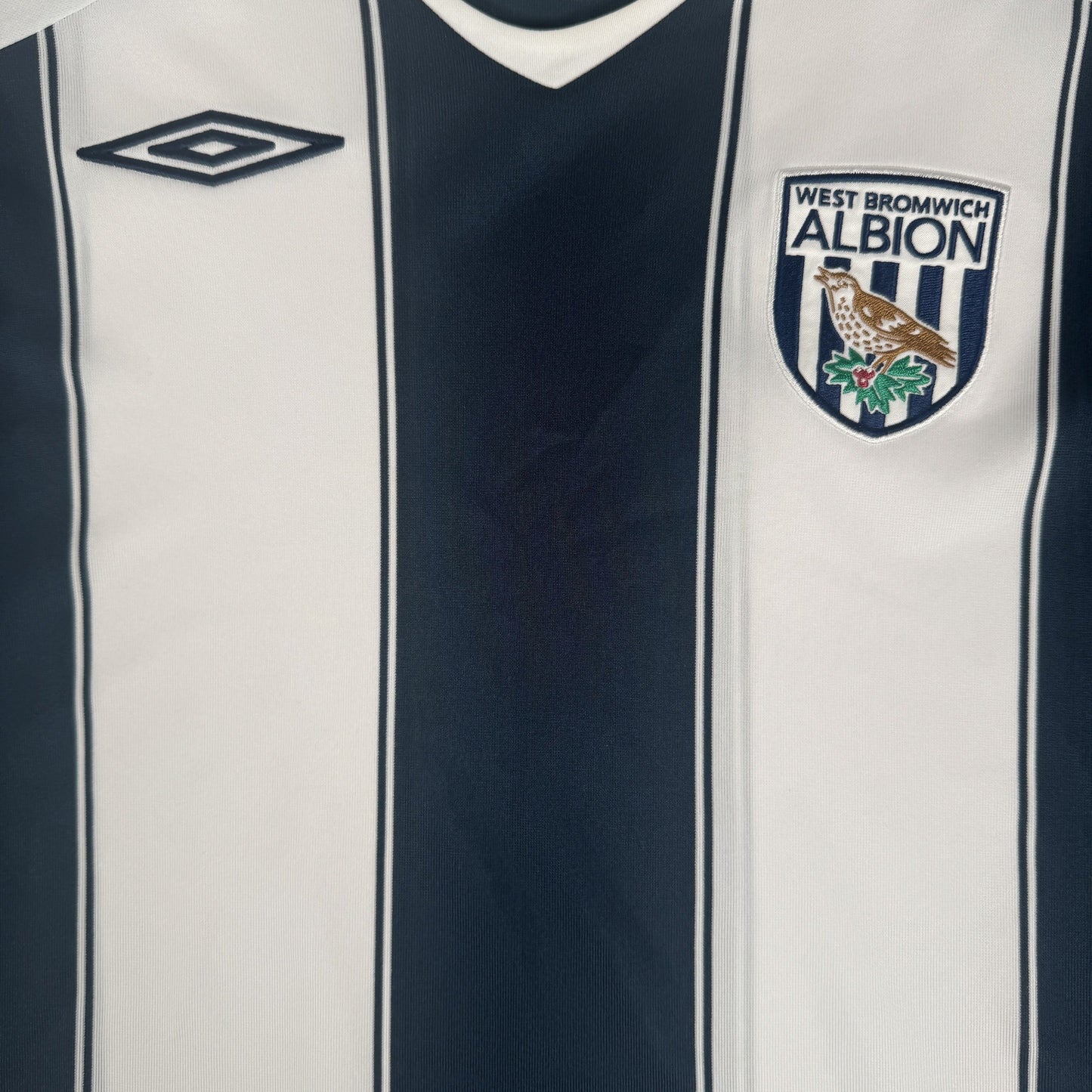West Bromwich Albion 2008/2009 Home Football Shirt XL