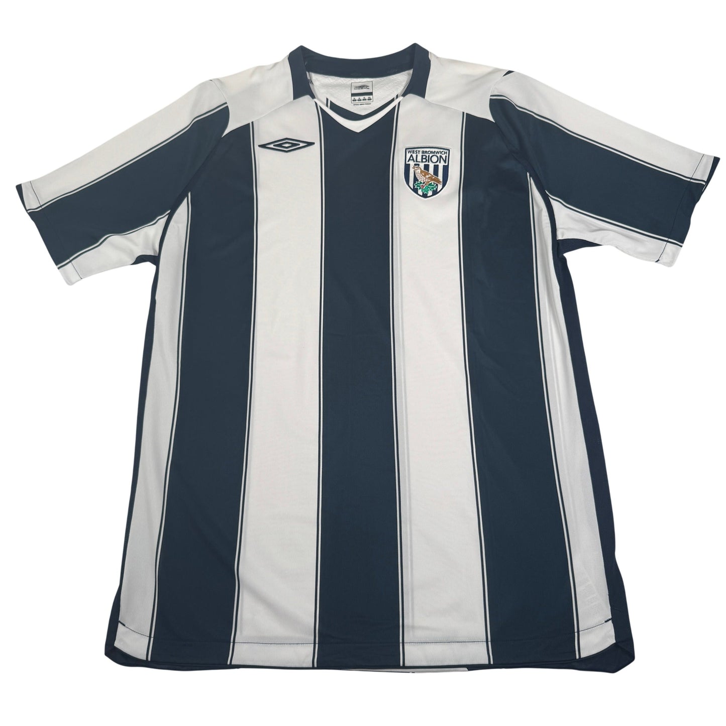 West Bromwich Albion 2008/2009 Home Football Shirt XL