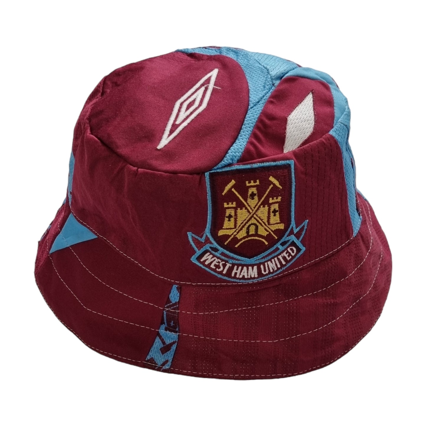 West Ham 2007/08 Home Shirt Reworked Bucket Hat