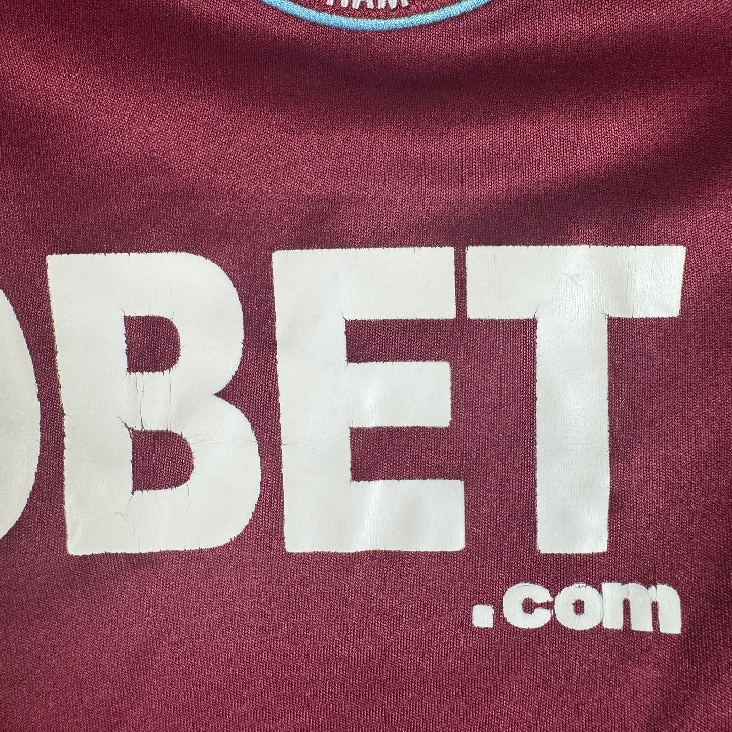 West Ham United 2010/2011 Home Football Shirt XL