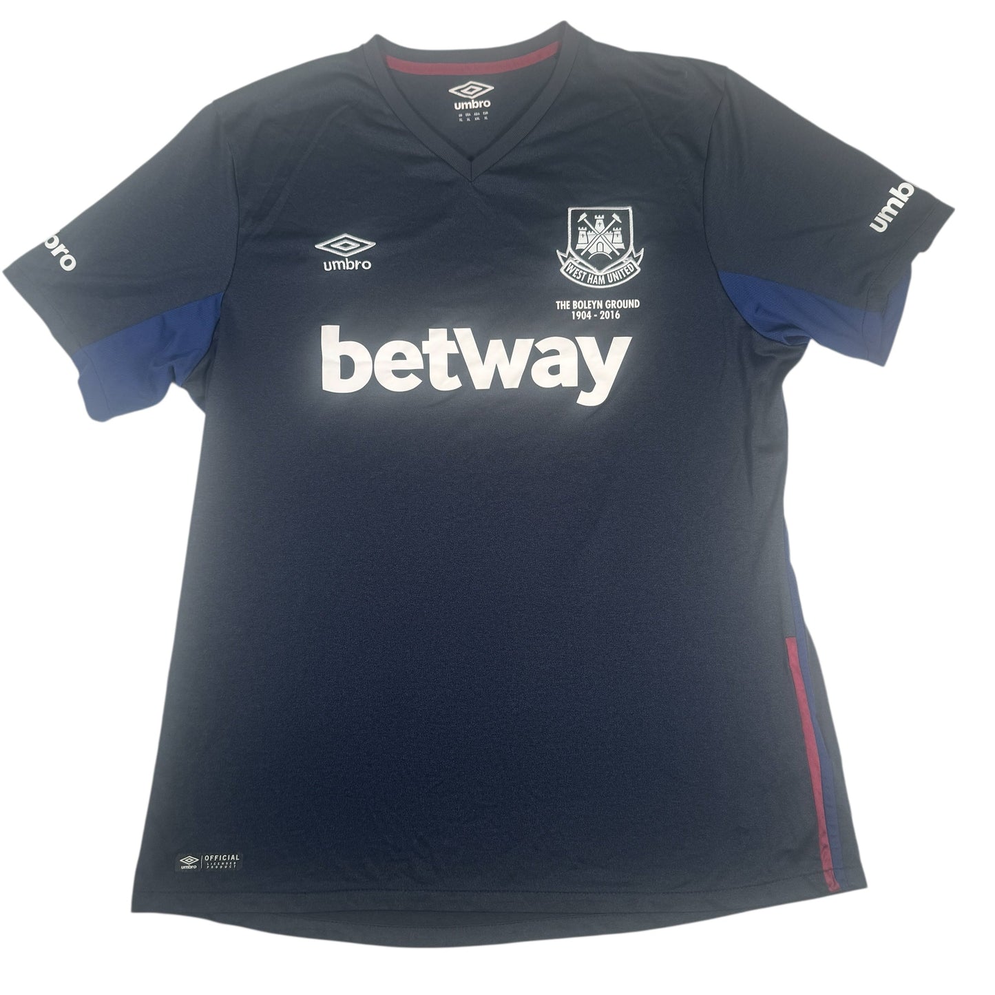 West Ham United 2015/2016 Third Football Shirt XL