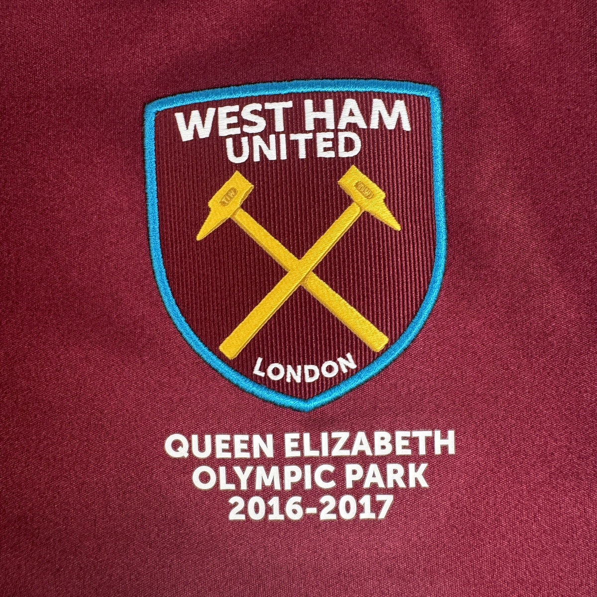 West Ham United 2016/2017 Home Football Shirt 3XL