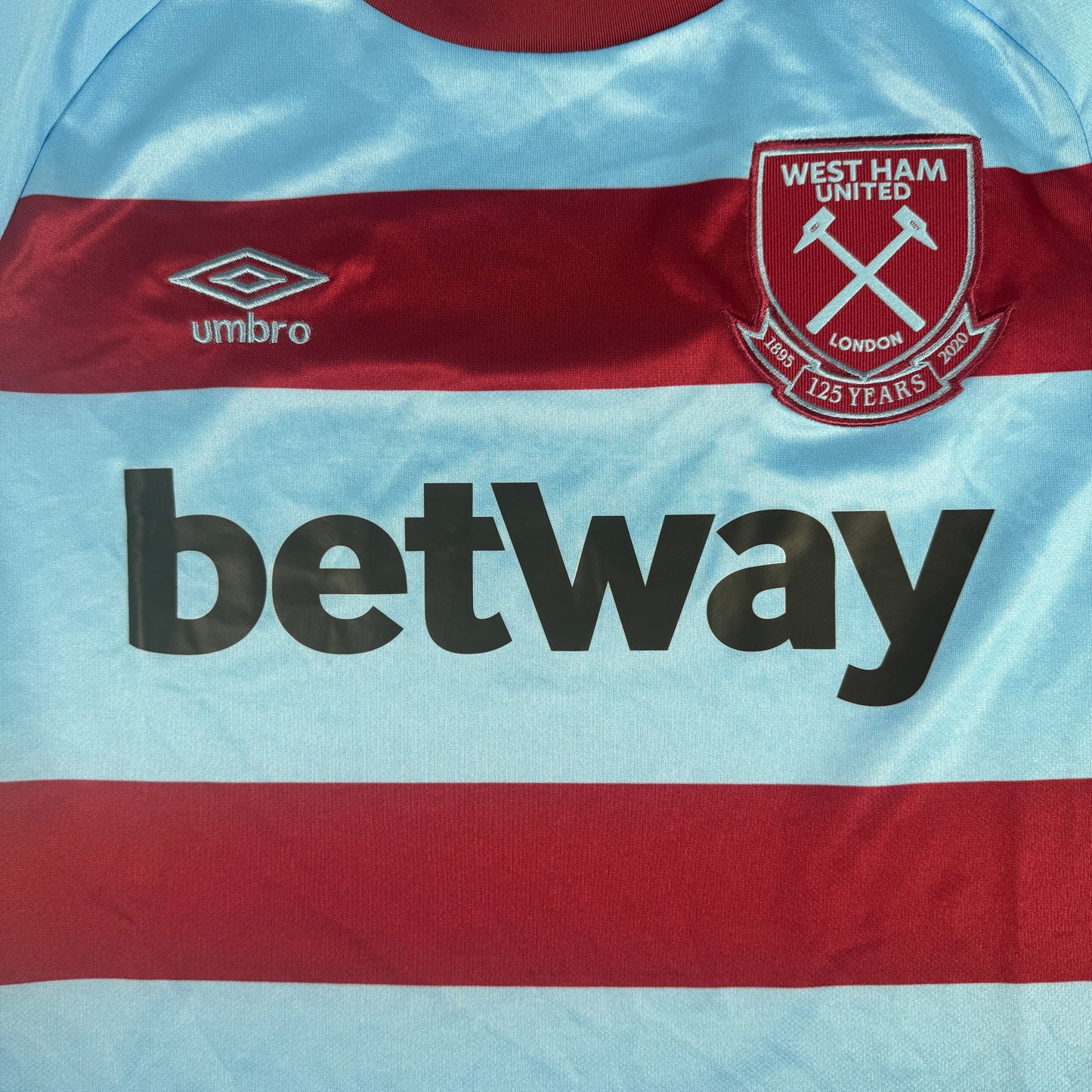 West Ham United 2020/2021 Away Football Shirt Large