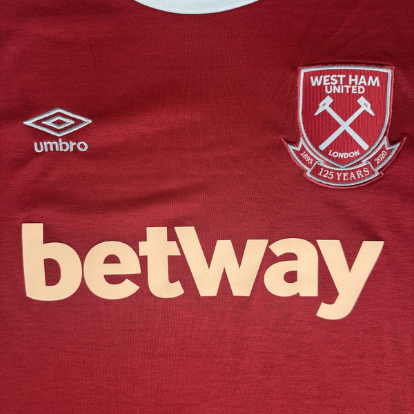 West Ham United 2020/2021 Home Football Shirt 3XL