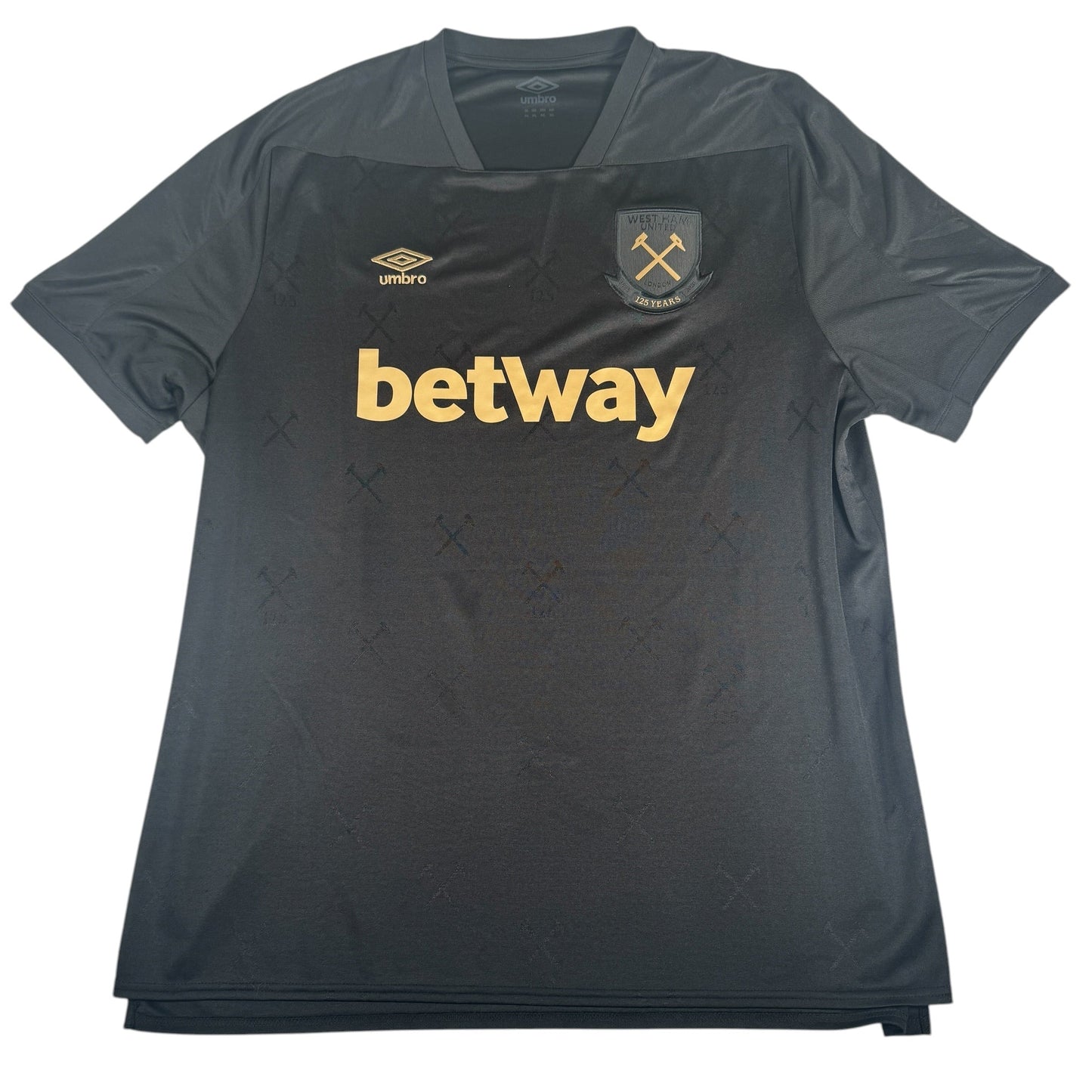 West Ham United 2020/2021 125 Year Third Football Shirt 3XL