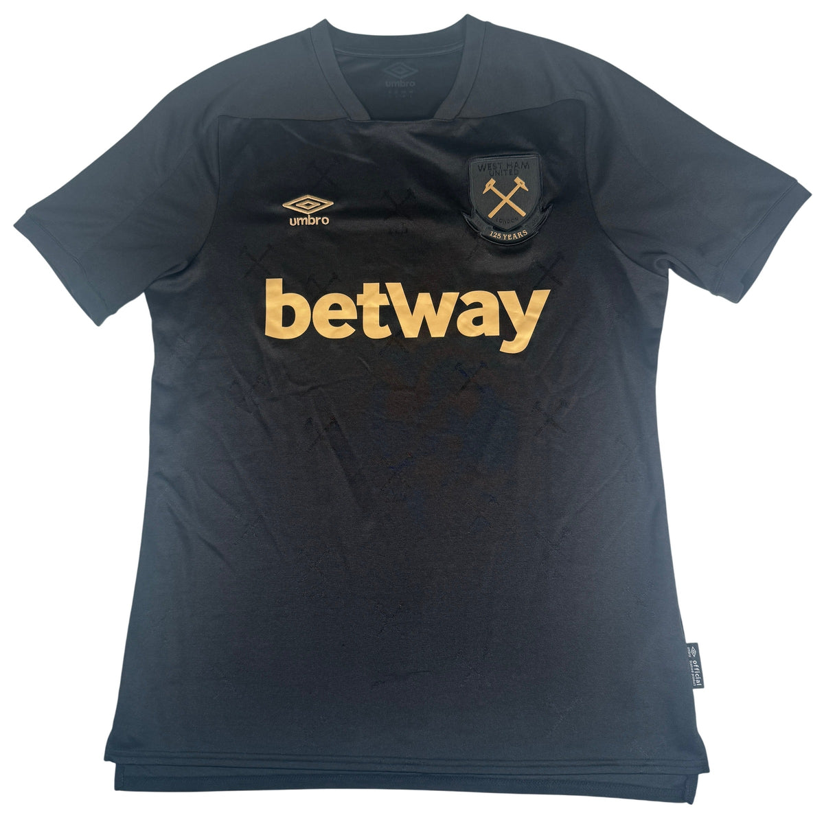West Ham United 2020/2021 Third Football Shirt Large