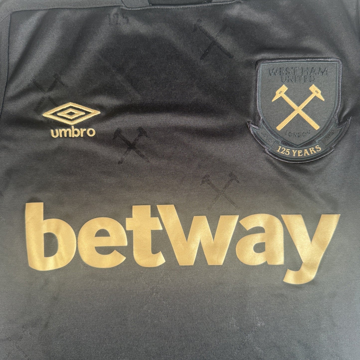 West Ham United 2020/2021 Third Football Shirt Small