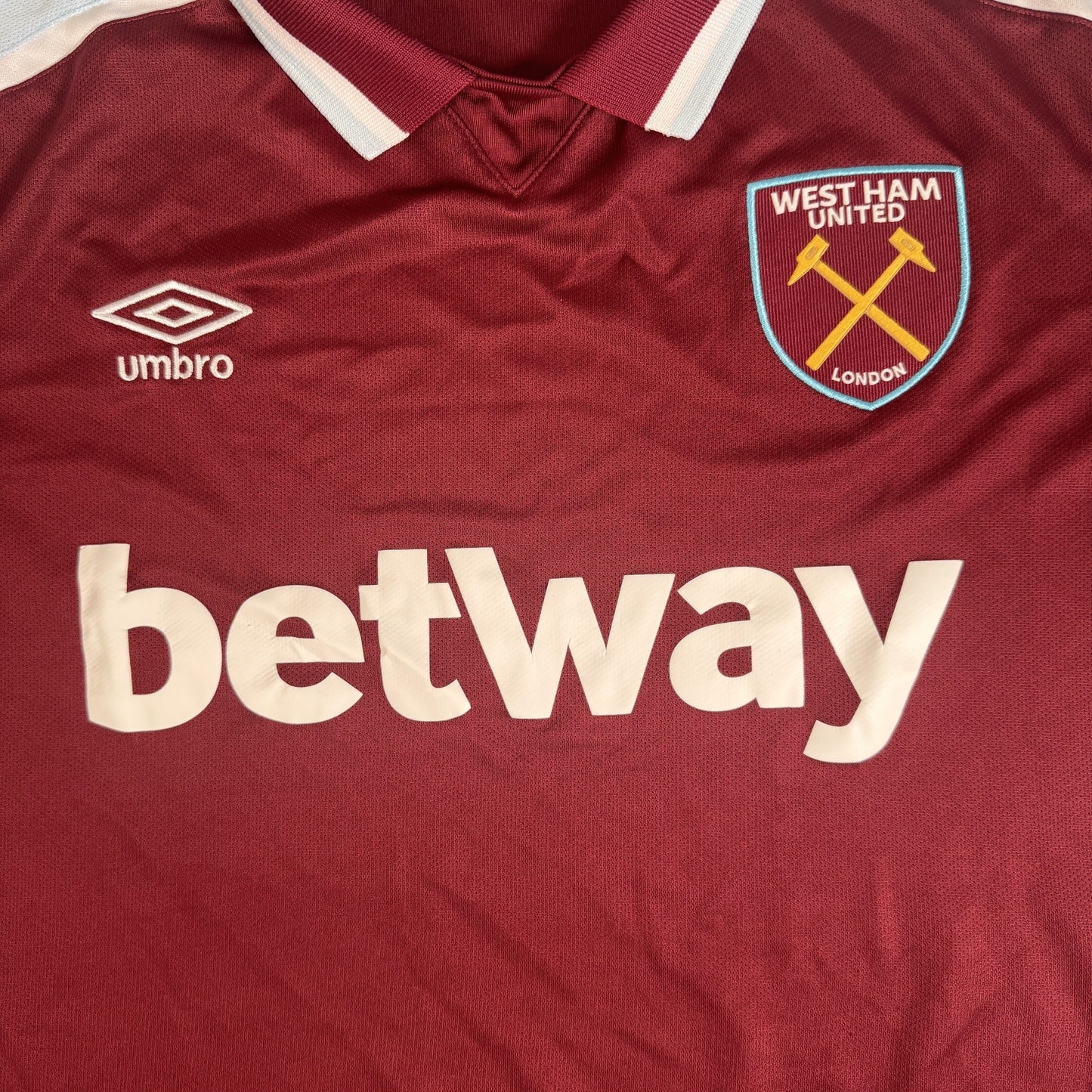 West Ham United 2021/2022 Home Football Shirt XXL