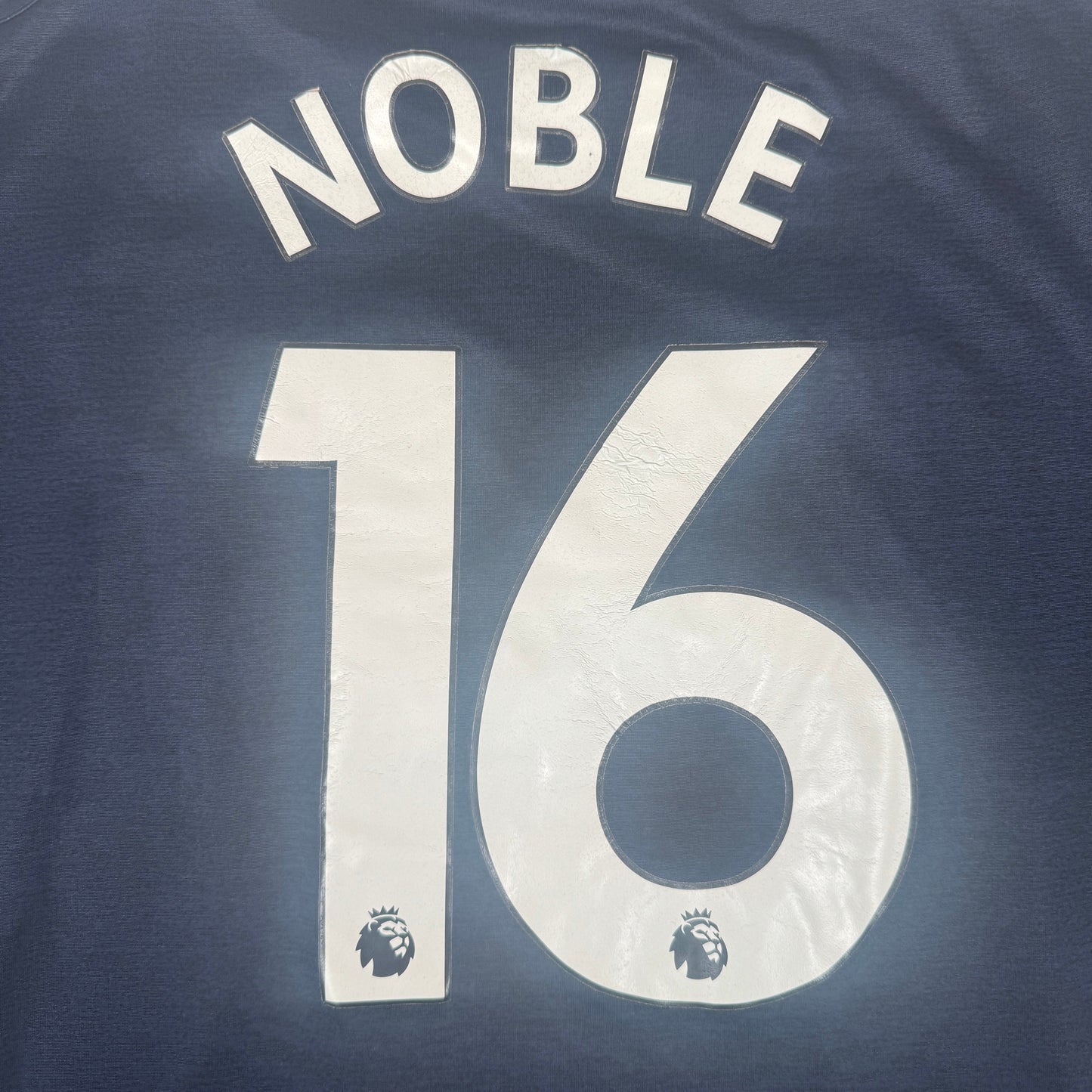 NOBLE 16 West Ham United 2021/2022 Third Football Shirt 2XL XXL