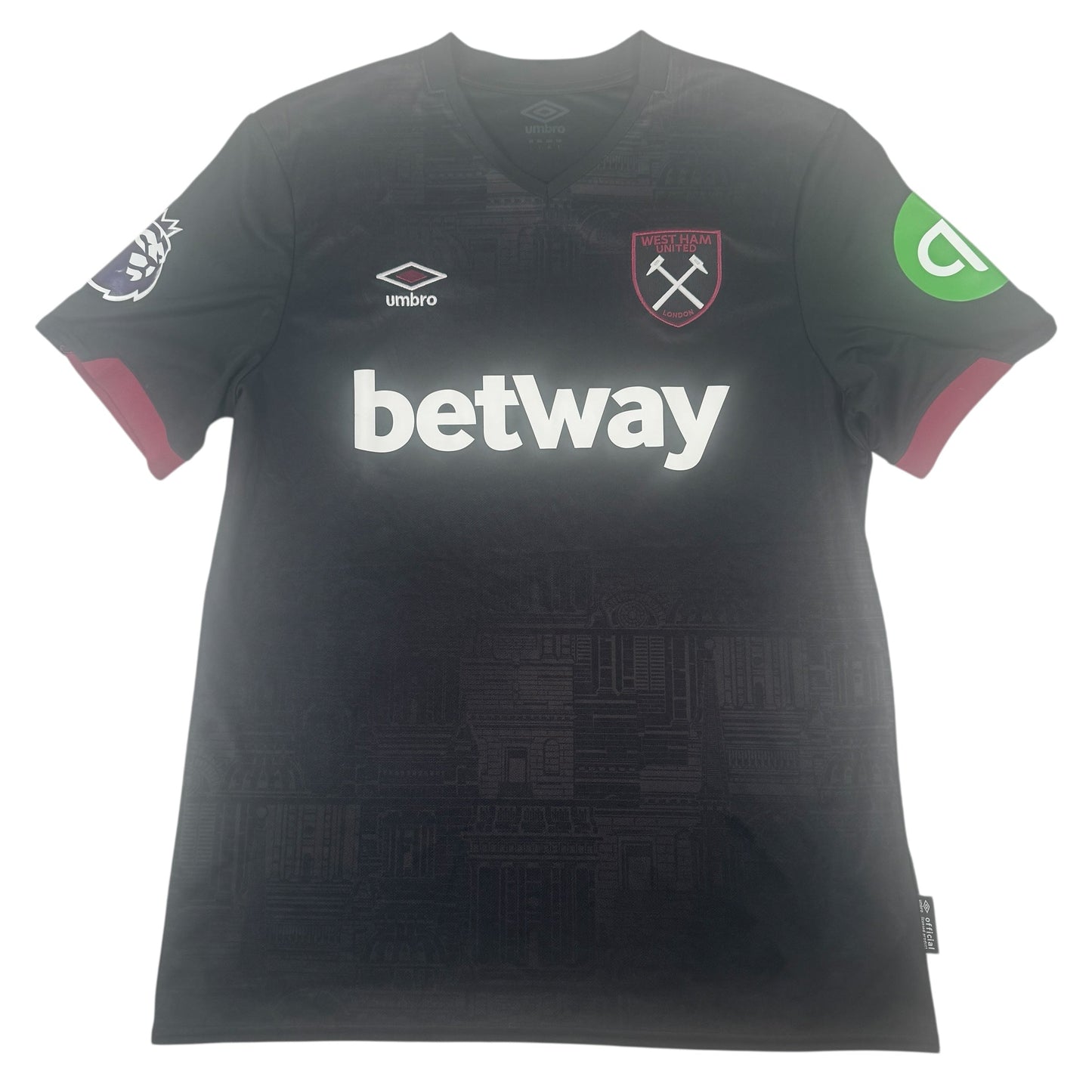 West Ham United 2024/2025 Away Football Shirt Medium