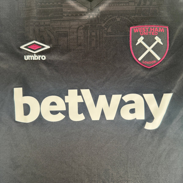 West Ham United 2024/2025 Away Football Shirt Small
