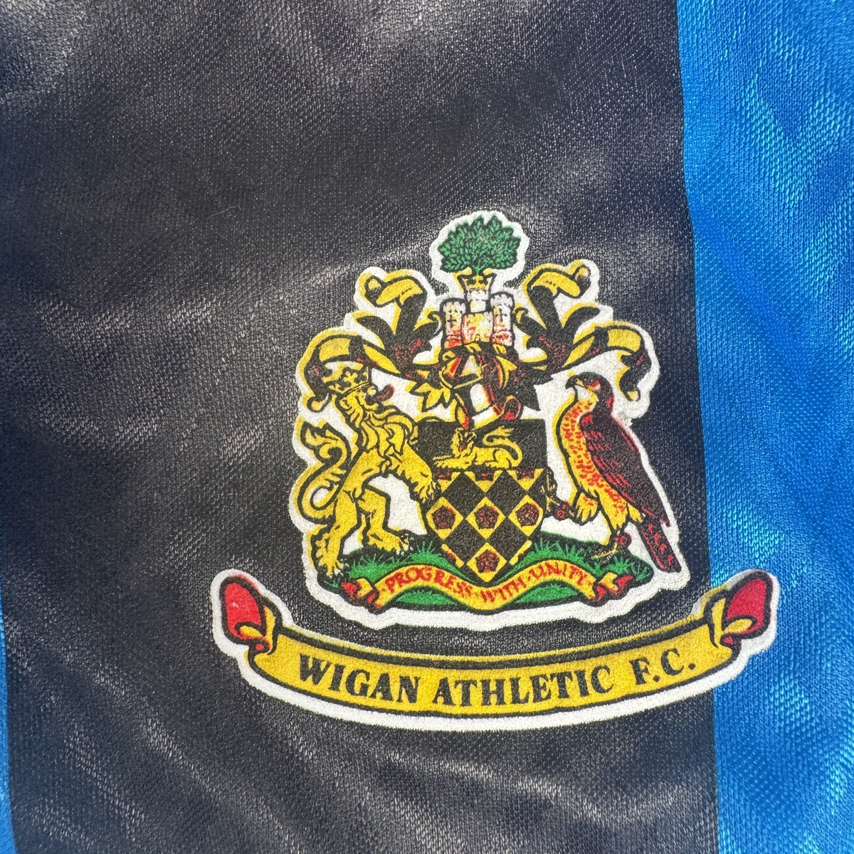 Wigan Athletic 1994/1995 Home Football Shirt Large