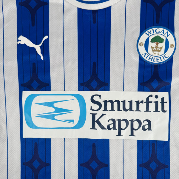 Wigan Athletic 2023/2024 Home Football Shirt Medium
