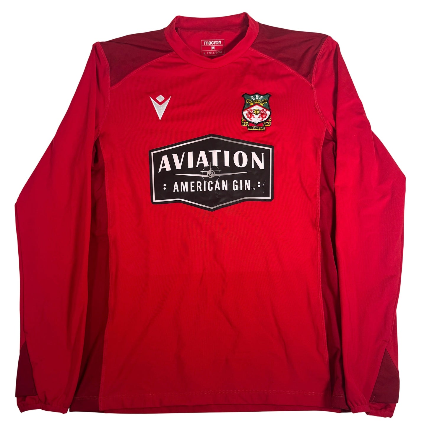 Wrexham 2021/2022 Training Long Sleeve Football Shirt Medium