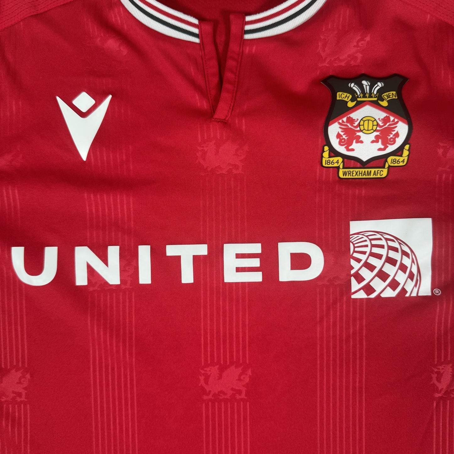 Wrexham 2023/2024 Home Football Shirt Large