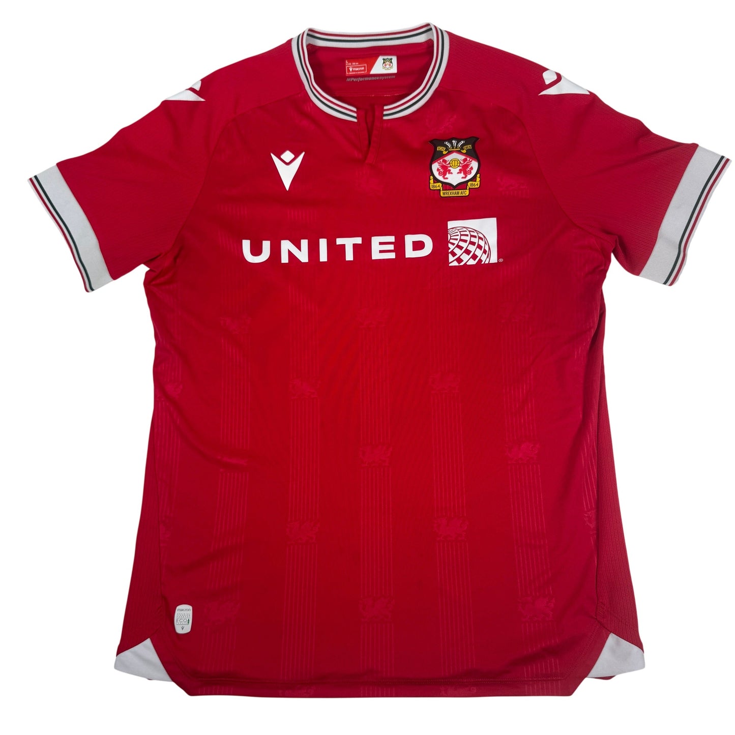 Wrexham 2023/2024 Home Football Shirt Large