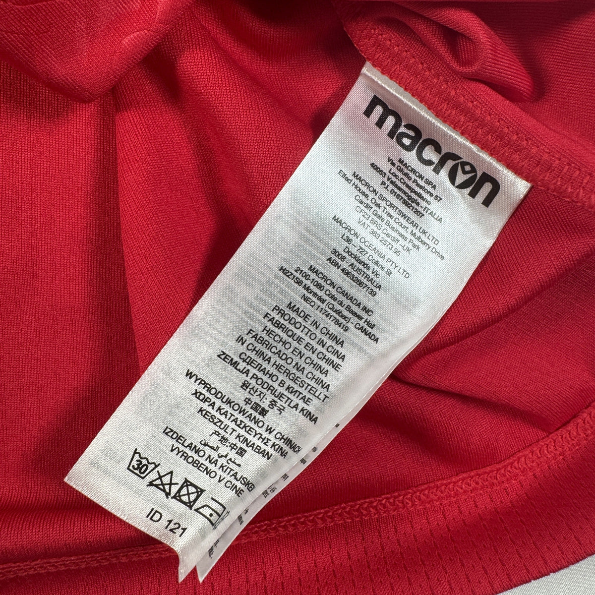 Wrexham 2024/2025 Home Football Shirt Large BNWT