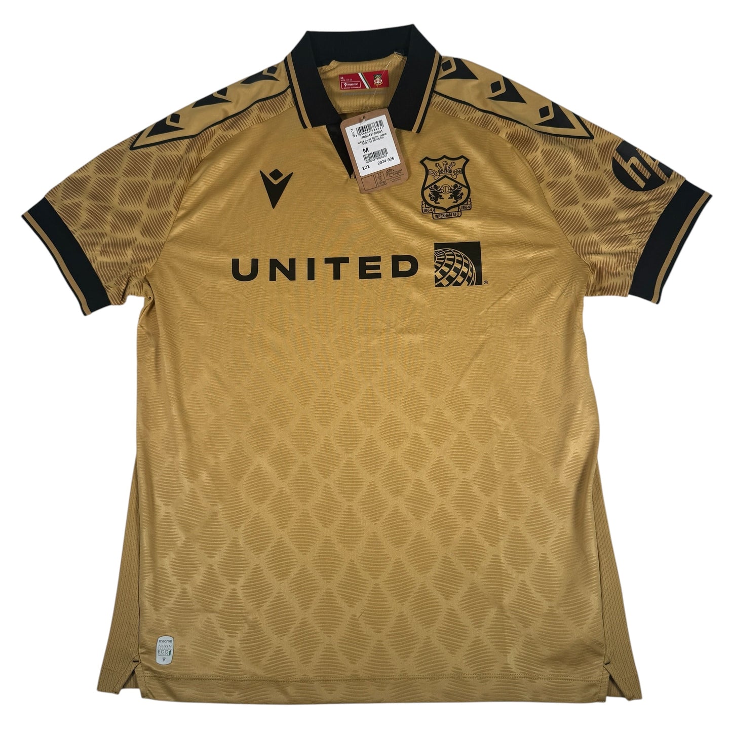 Wrexham 2024/2025 Third Football Shirt Medium BNWT