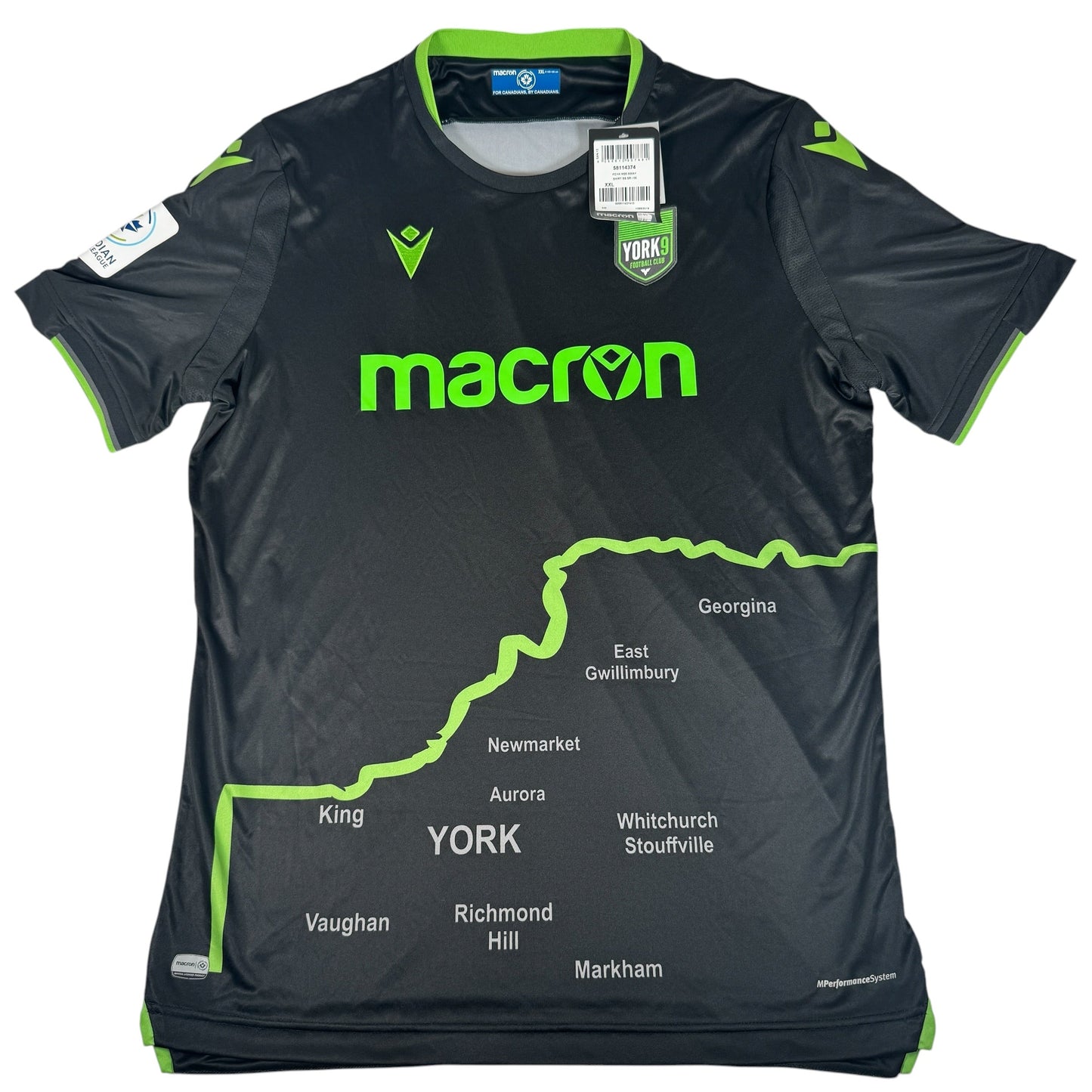 York 9 FC 2020/2021 Away Football Shirt 2XL BNWT