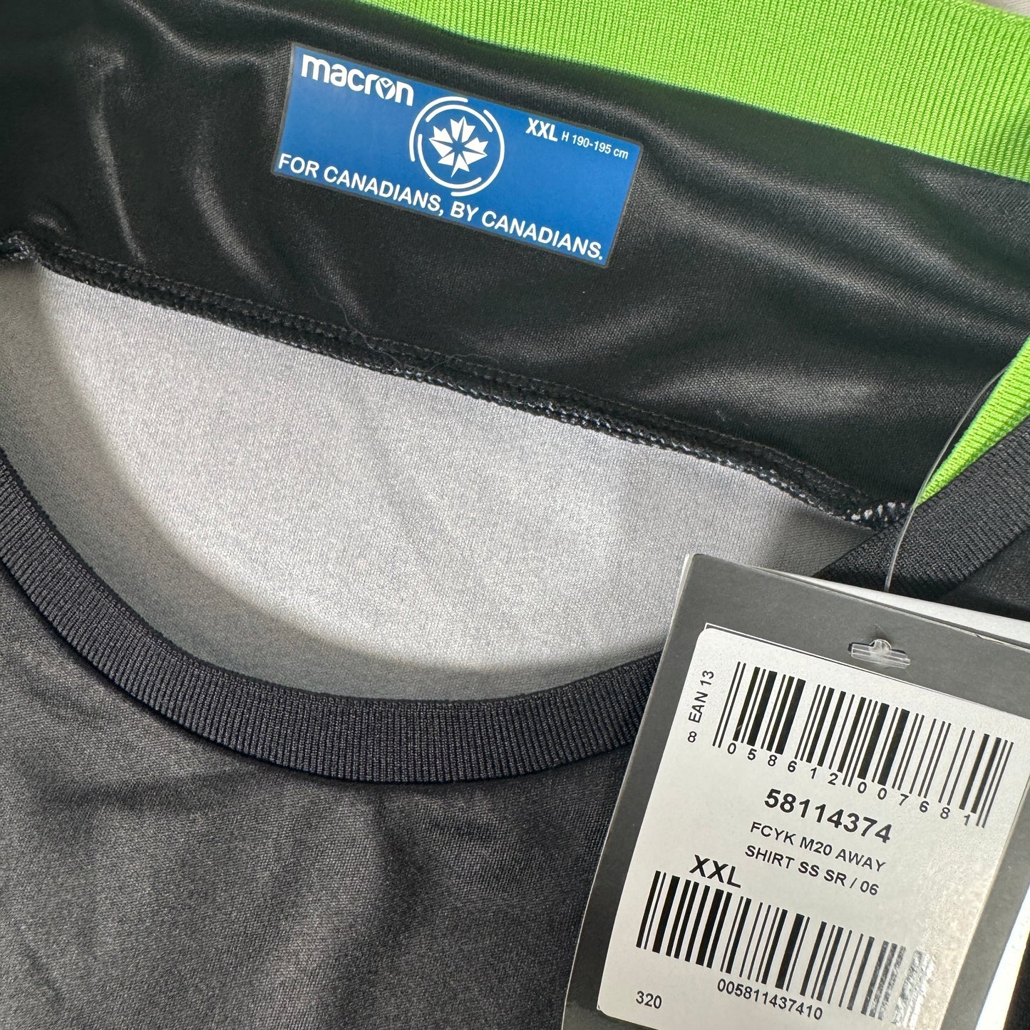 York 9 FC 2020/2021 Away Football Shirt 2XL BNWT