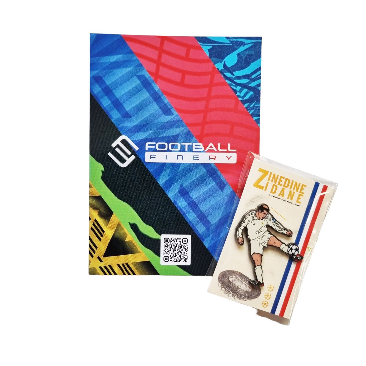 Zinedine Zidane - Real Madrid Football Icon Pin Badge